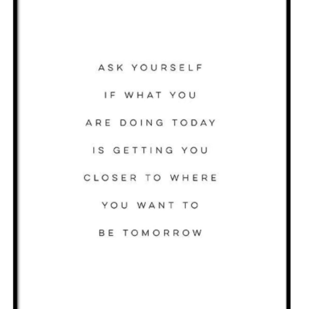 Ask Yourself Art Print 11 x 14